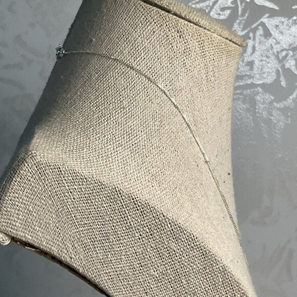 14" Silver 925 Box Chain Necklace Delegate Simple Classy - Picture 5 of 6